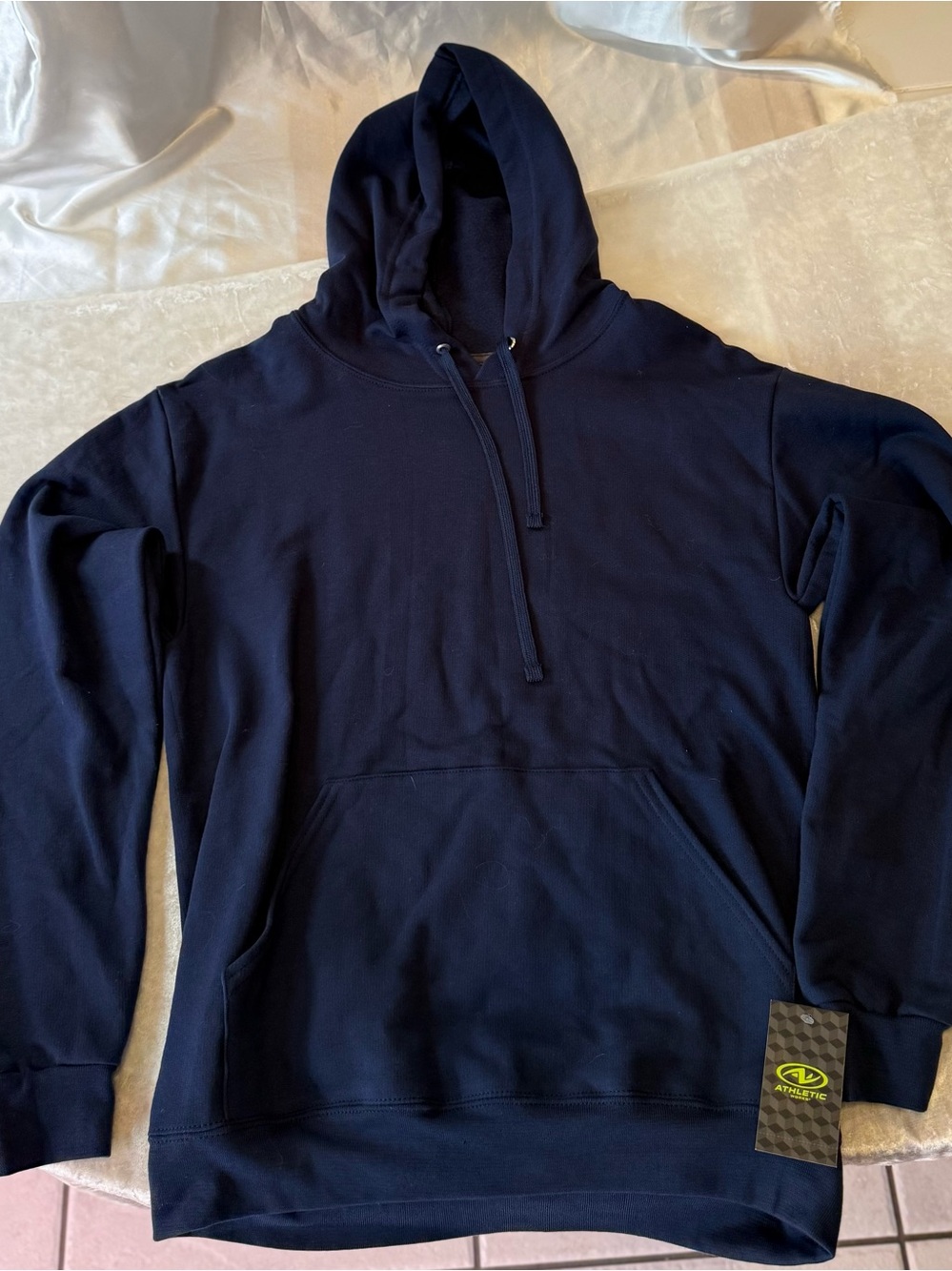 Athletic Works Navy Blue Crewneck Sweatshirt